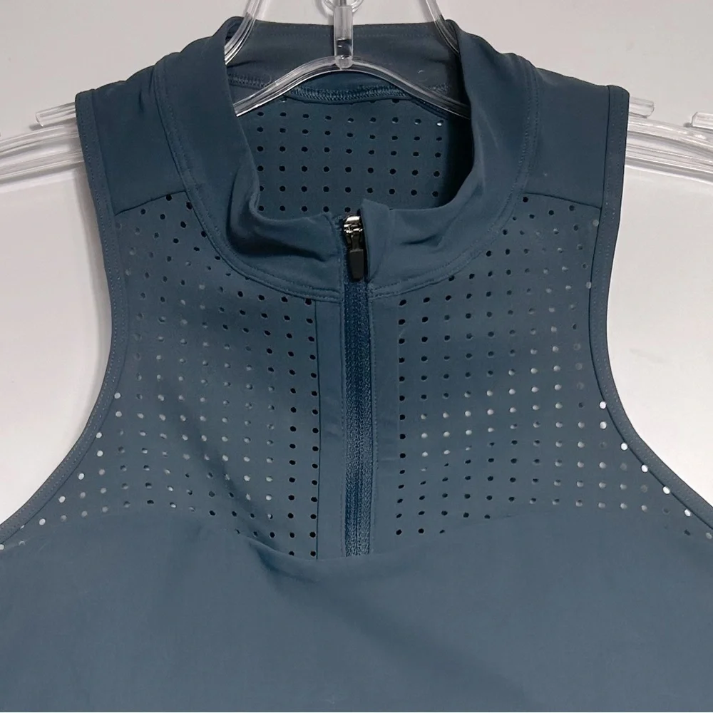 Lululemon Unleash Strength Bra Size 12 Iron Blue